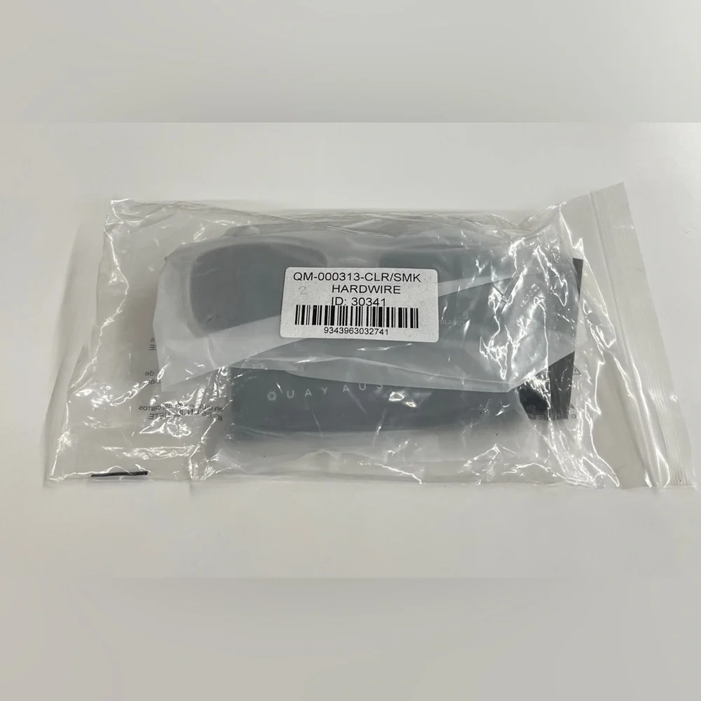 Quay Australia Hardwire Clear/Smoke Lenses